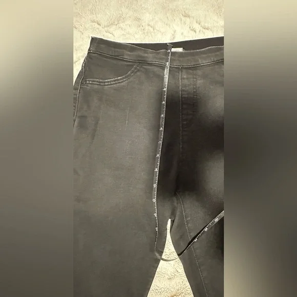 Simply Vera Vera Wang Black Skinny Stretch Waist Jeggings Jeans - Picture 4 of 15